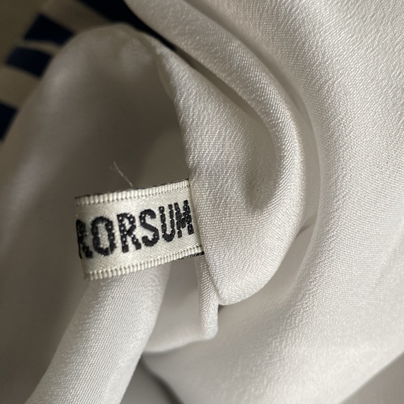 Kikot Prorsum Blue and White Striped Overalls with Dog - Picture 12 of 14